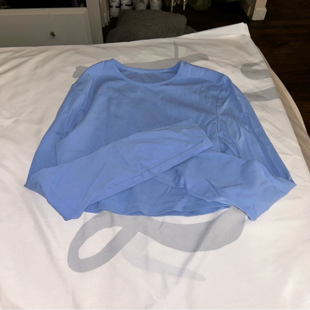 shein long sleeve crop top